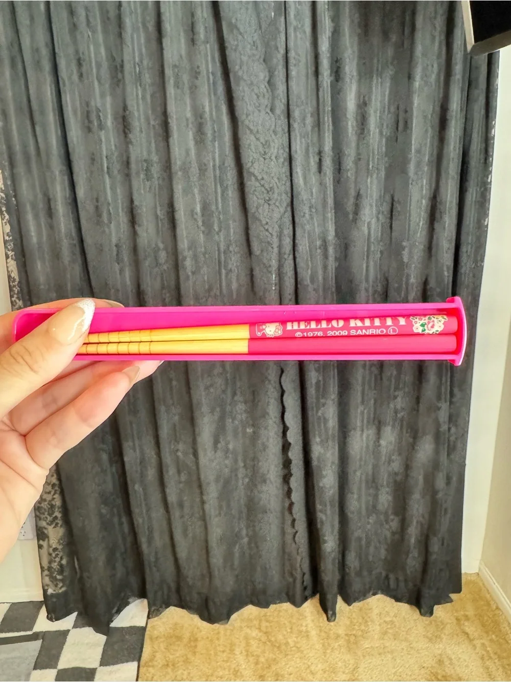 Hello Kitty To-Go Travel Chopsticks